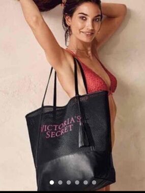 New Victoria's Secret semi see-through beach bag